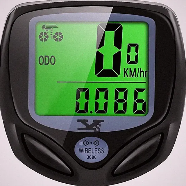 Bicycle Speedometer and Odometer Wireless Waterproof Cycle Bike Computer with LC