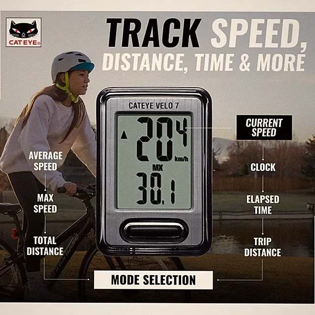 Bike Odometer & Speedometer - Easy Setup, Auto Start/Stop