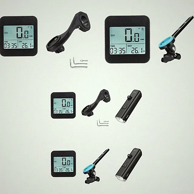 Bikes Speedometer Odometers with Backlight Huge Screen Cycling Computer