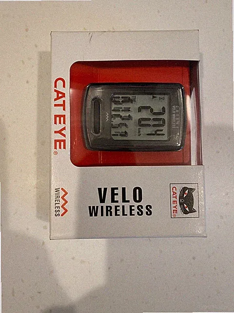 CATEYE Velo Wireless Bike Computer – Analog Speedometer & Odometer with Calorie