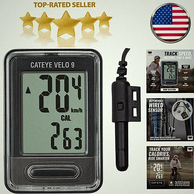 Compact Speedometer for Road, MTB, Gravel Bikes - Easy Setup-#
