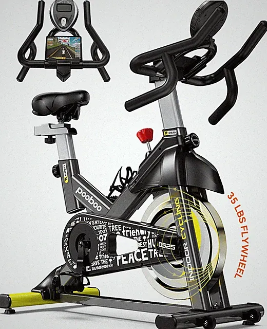 Indoor Exercise Bike Workout Bike Magnetic Stationary Bike Fitness Cycling Bike