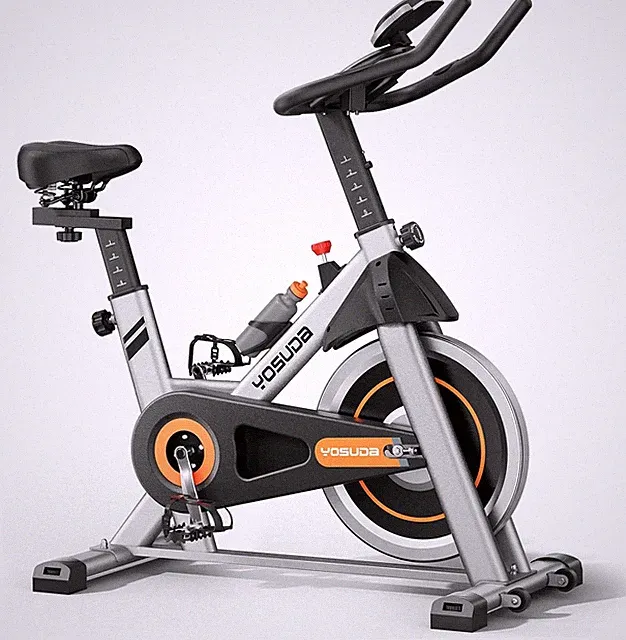 Magnetic Indoor Cycling Bike with Tablet Mount & Comfort Seat Cushion