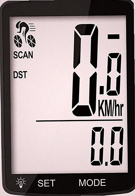 Multi-Function Wireless Cycling Odometer with Updated Bracket & LCD