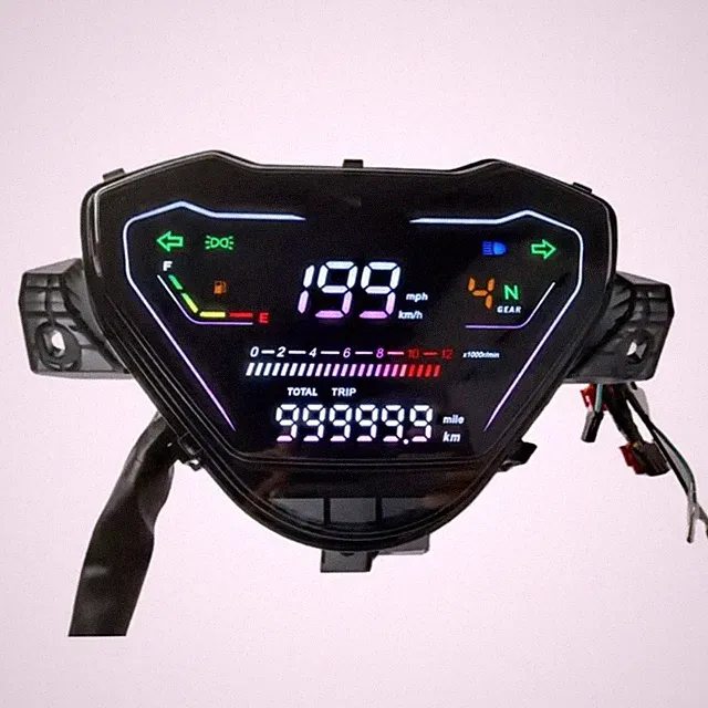 Multifunctional Bike Speedometer Waterproof Digital Odometer Built in Mileage