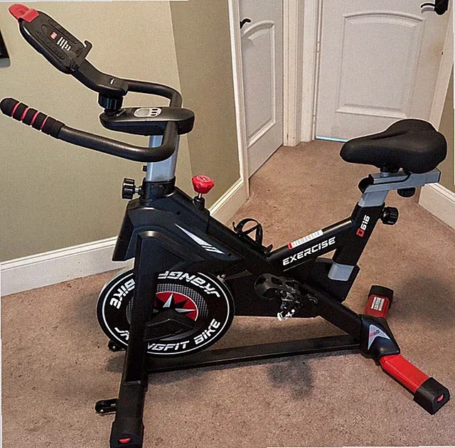 Pooboo Home Indoor Cycling Stationary Exercise Cardio Magnetic Stationary Bike