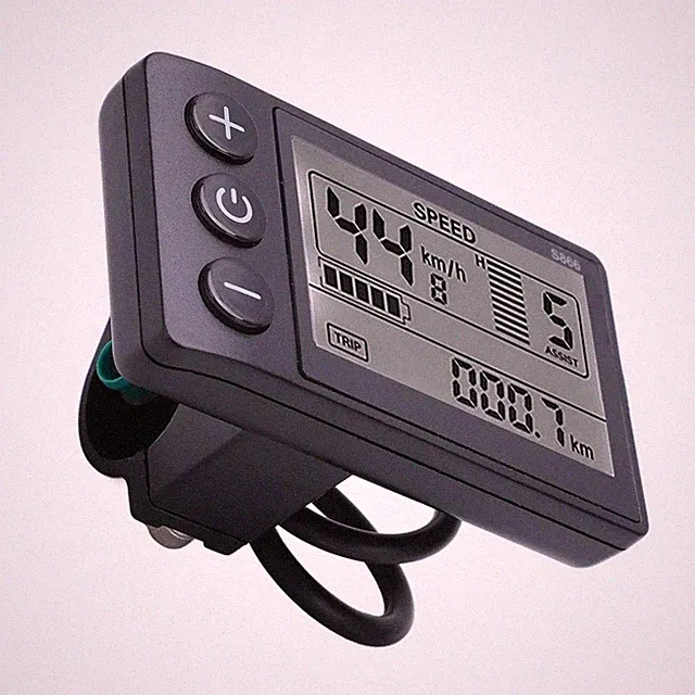Replacement Universal Electric Bike Speedometer LCD Display Screen for Scooter