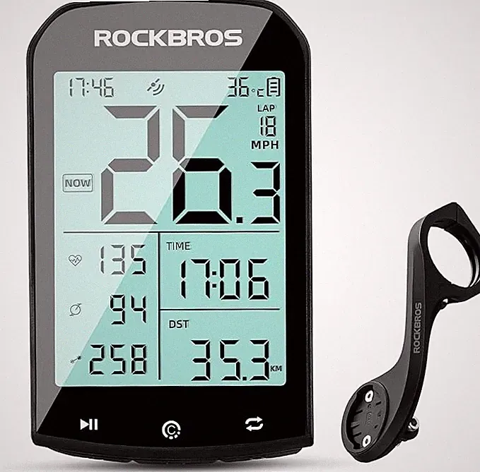 ROCKBROS ANT+ Odometer Speedometer M1 GPS Bike Computer Bluetooth MTB Waterproof