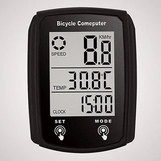 Touch Screen Bicycle Wired Code Meter Speedometer Odometer English Code Meter Lu